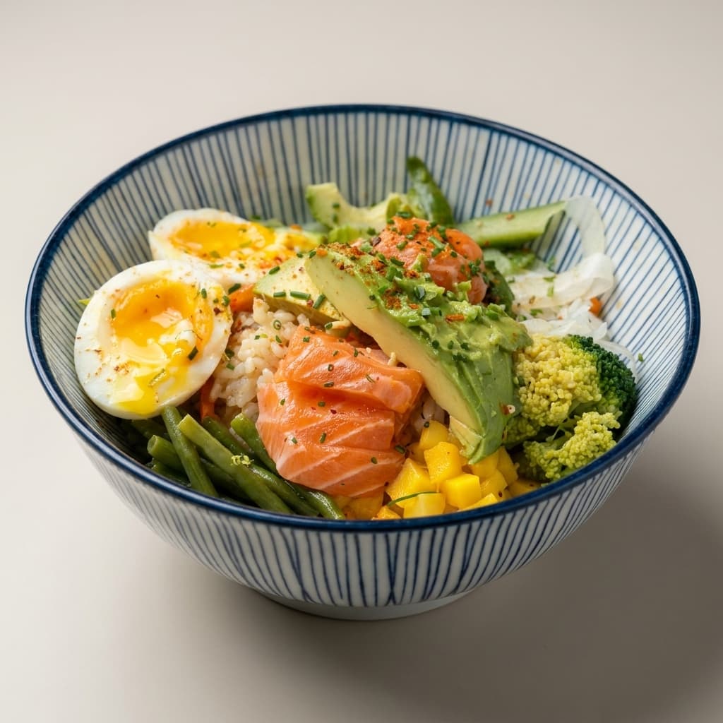 Poke bowl,rendu BeauPlat pour restaurants Ă Angers