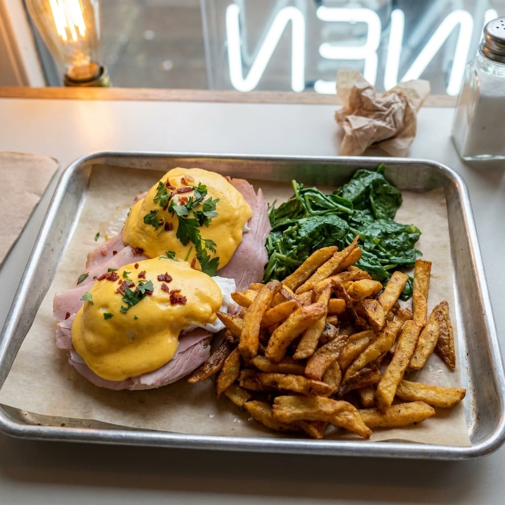 Omelette & frites retravaillé par BeauPlat pour restaurants à Perpignan